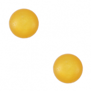 4 mm Soft cabochon "Birthstones" November Polaris SS16 shiny Ochre yellow