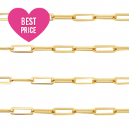 Roestvrij stalen (RVS) Stainless steel onderdelen jasseron schakel Goud