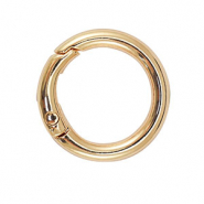 Onderdelen sleutelhanger ring Gold