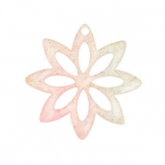 Resin hangers bloem Light pink