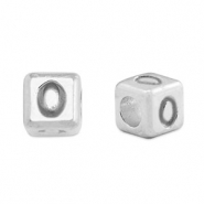 Letterkralen DQ metaal 0 Antiek zilver (nikkelvrij)