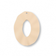 Acryl hangers ovaal Dark beige