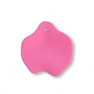 Acryl hangers blad Magenta pink