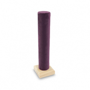 Sieraad display voor armbanden Natural-aubergine purple