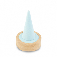 Sieraad display voor ringen Natural-ice blue
