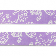 Bandana Purple-white