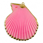 Schelp hangers specials Sint Jacobsschelp Pink