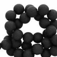 8 mm acryl kralen Black