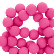 8 mm acryl kralen Fuchsia