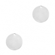 Designer Quality metaal voor ImpressArt bedel 10mm Antiek zilver (nikkelvrij)