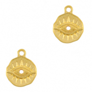 Bedels DQ metaal Alziend oog Goud (nikkelvrij)