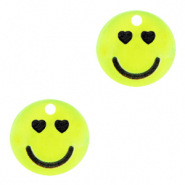Plexx bedels smiley hearts Neon yellow