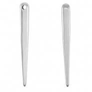 Bedels DQ metaal pegel Antiek zilver (nikkelvrij)