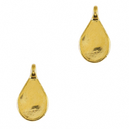 Bedels DQ metaal druppel Goud (nikkelvrij)