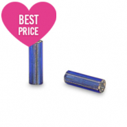 Glaskralen Rocailles Special Bugles Royal blue