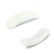 Natuursteen tussenstuk maansteen Milky white