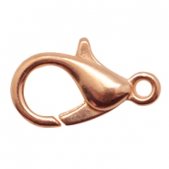 Brass TQ metaal karabijnslot 10mm Rosé goud (nikkelvrij)