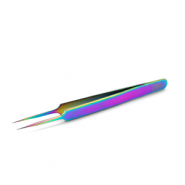 Beadsmith Chroma knopenpincet Rainbow Titanium