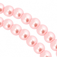 Glasparels 6mm Pink