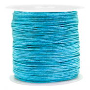 Macramé draad 0.8mm Ocean blue