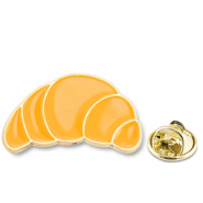 Pins croissant Yellow orange-gold