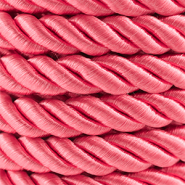 Trendy koord twisted 10mm Light red