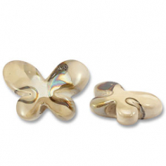 DQ Grieks keramiek kralen vlinder Beige-brown