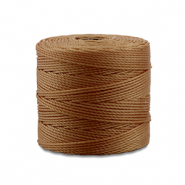 Nylon S-Lon draad 0.5mm Brown