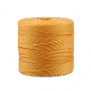 Nylon S-Lon draad 0.5mm Marigold