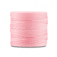 Nylon S-Lon draad 0.5mm Light pink