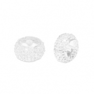 Resin kralen rondellen 12mm Transparent
