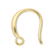 Roestvrij stalen (RVS) Stainless steel onderdelen oorbellen / oorhanger Gold