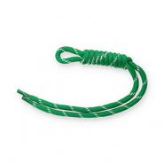 Sleutelhangers paracord Green-white