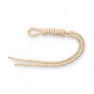 Sleutelhangers paracord Beige-white