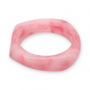 Resin armbanden bangle Pink
