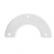 Bedels DQ Eco-brass&reg; metaal tussenstuk Antiek zilver (nikkelvrij)