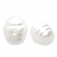 Imitatie zoetwaterparels rice White