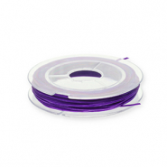 Elastiek rijgdraad 0.8mm Purple