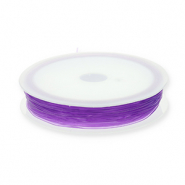 Elastiek rijgdraad 0.8mm Purple
