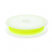 Elastiek rijgdraad 0.5mm Neon yellow
