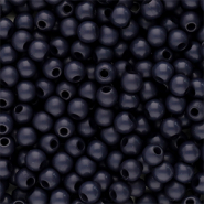 4 mm acryl kralen shiny Anthracite