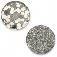 7 mm platte cabochon Polaris Elements Helios Beige