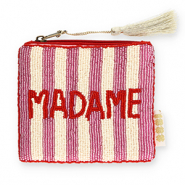 BY31&reg; Etui "Madame" Red-vanilla white-mauve pink-gold