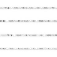 Roestvrij stalen (RVS) Stainless steel onderdelen jasseron figaro schakel Silver