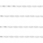 Roestvrij stalen (RVS) Stainless steel onderdelen jasseron Silver