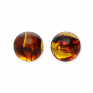 16 mm acryl kralen rond Orange brown