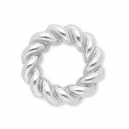 Roestvrij stalen (RVS) stainless steel onderdelen dichte ring 6mm Silver