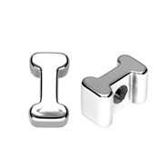 Letterkralen van acryl letter I Silver