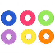 Letterkralen van acryl letter O Multicolour