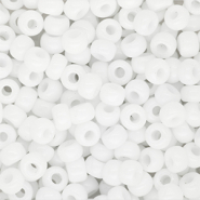 Miyuki rocailles 6/0 Opaque White 6-402